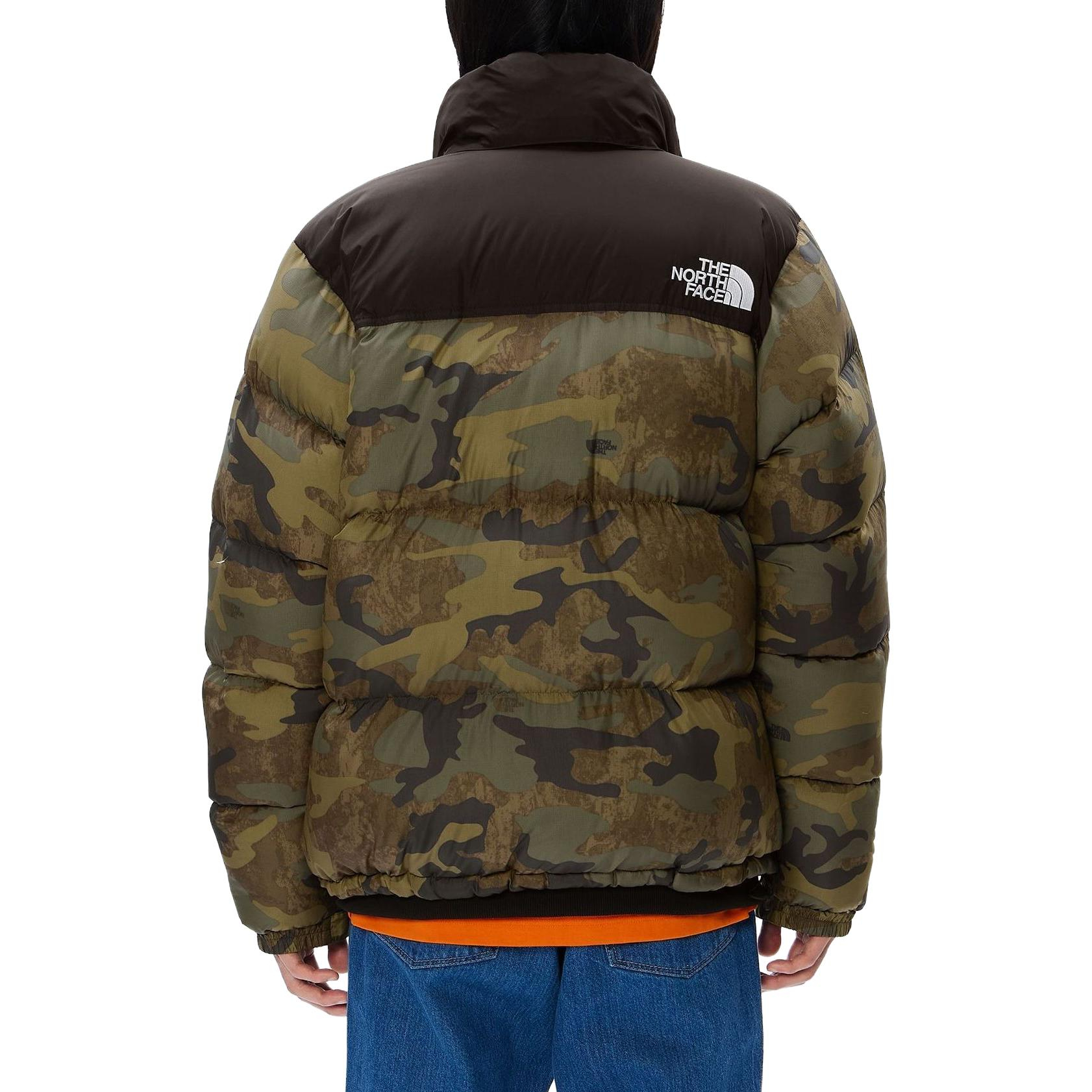 Details for The North Face Nupsi Chaqueta Verde Camuflaje con Capucha Desmontable. ND92336-TF