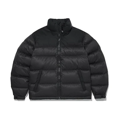 TNF Nuptse 1992 Embroidered Logo Down Jacket Unisex Black NJ1DM63C