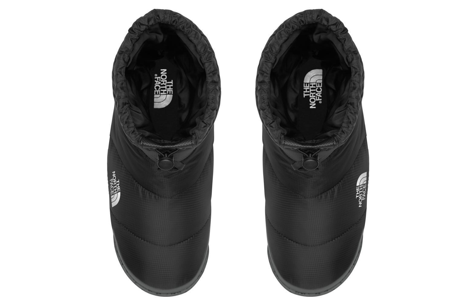 Shop 北面THE NORTH FACE Nuptse Après 防滑保暖防水 中筒 戶外靴 黑色