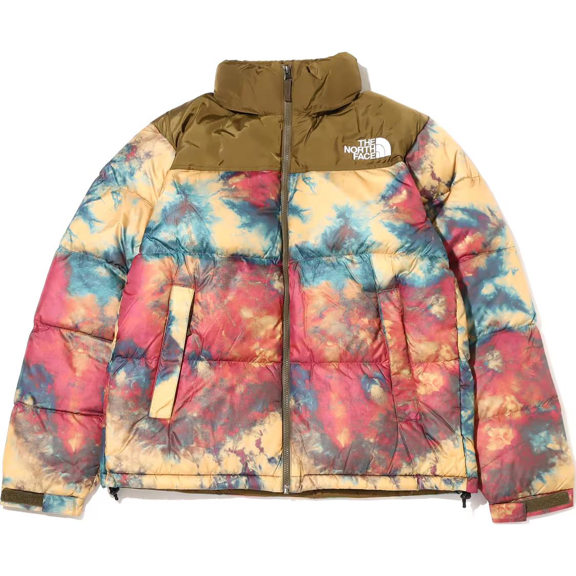 TNF Nuptse Colorblock Camo Puffer Jacket Multicolor ND92235-IA