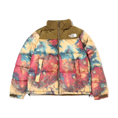 TNF Nuptse Colorblock Camo Puffer Jacket Multicolor ND92235-IA