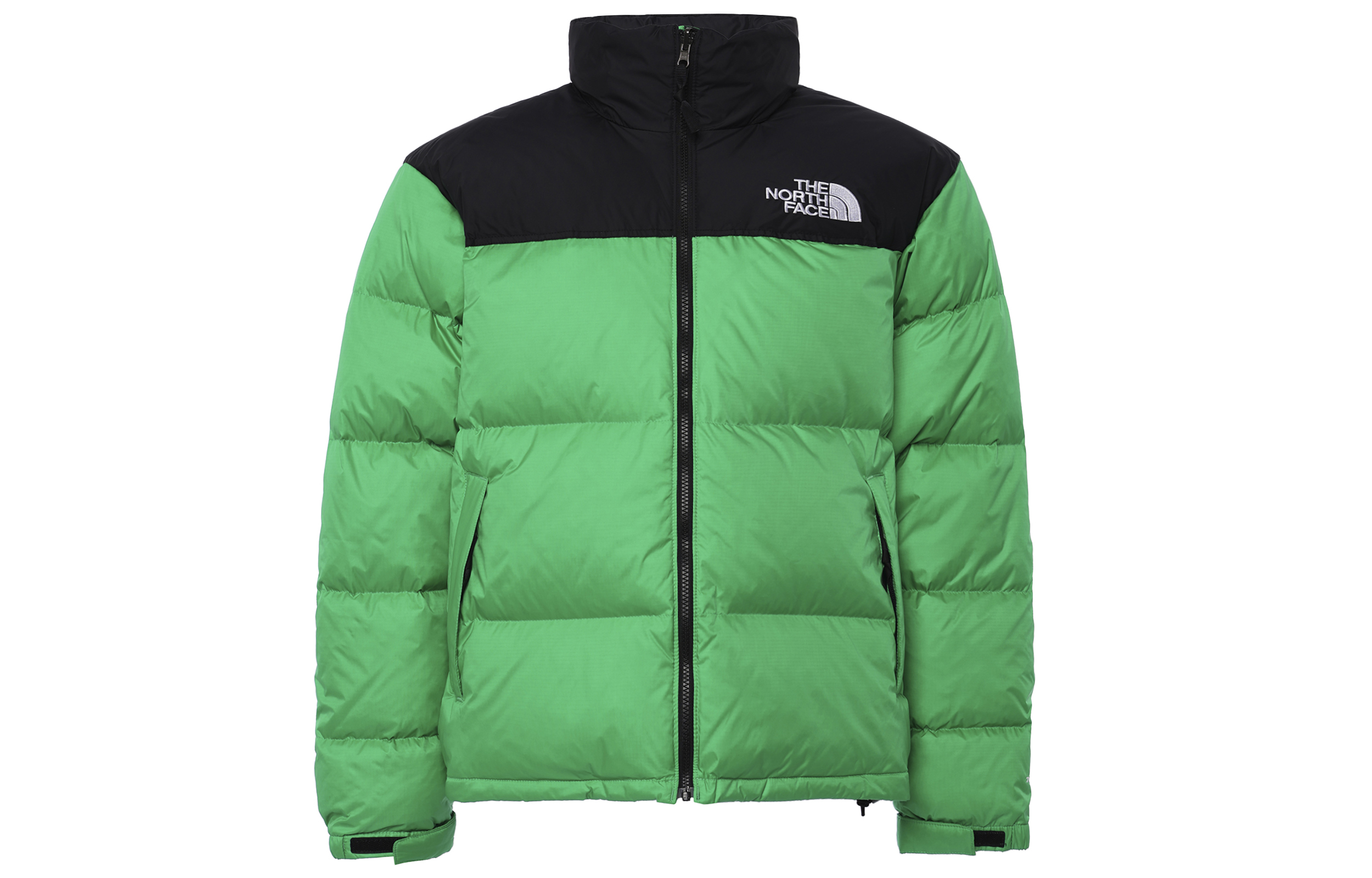 The North Face Nuptse Colorblock Puffer Jacket Green NF0A3C8D-PO8