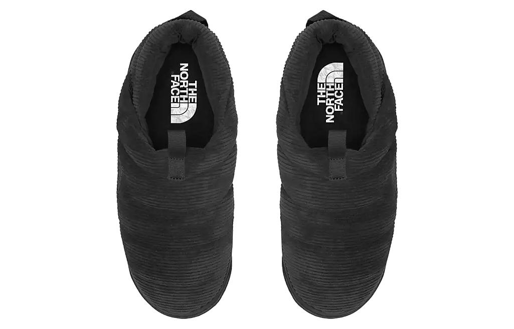 Shop The North Face Nuptse Corduroy Low 'Triple Negro' NF0A7W4M-KX7