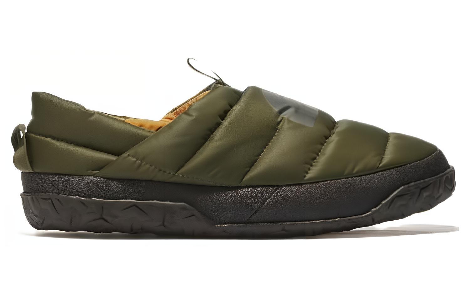 Order 北面THE NORTH FACE Nuptse Down Mule 圓頭舒適 減震耐磨 低幫 生活休閒鞋 男款 綠色