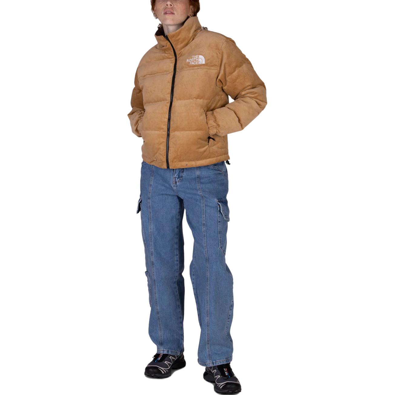 THE NORTH FACE NUPTSE FW23 Unisex Mustard Yellow Puffer Jacket with Logo Print. NF0A831JK-KOK 圖 3