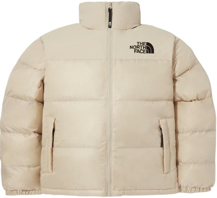 The North Face 印花Logo高領拉鏈羽絨外套 米色 NJ3NQ53C Buy The North Face 印花Logo高領拉鏈羽絨外套 米色 NJ3NQ53C