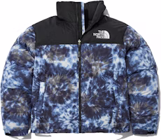 The North Face Nuptse Logo Tie-Dye Waterproof Down Jacket Blue NJ1DN76D The North Face Nuptse Logo Tie-Dye Waterproof Down Jacket Blue NJ1DN76D
