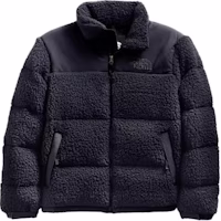 The North Face Nuptse Navy Blue Logo Down Jacket Unisex NF0A5A84-RG1 The North Face Nuptse Navy Blue Logo Down Jacket Unisex NF0A5A84-RG1