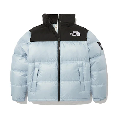 TNF Nuptse Novelty Down Jacket Ether Blue Unisex Winter Coat NJ1DN50M