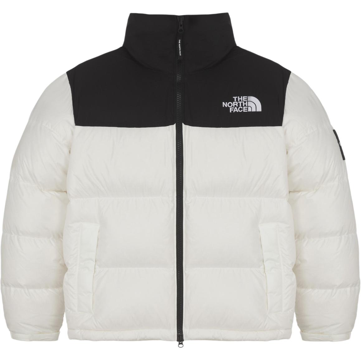 TNF Nuptse Packable Puffer Jacket White Unisex NJ1DQ51M
