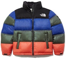 The North Face Nuptse Retro Puffer Jacket Colorblock Unisex NJ1DL50J The North Face Nuptse Retro Puffer Jacket Colorblock Unisex NJ1DL50J