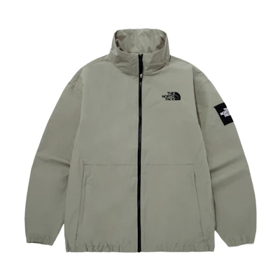 TNF Olema EX Solid Color Zip Jacket Green Casual Outerwear NJ3BQ10K