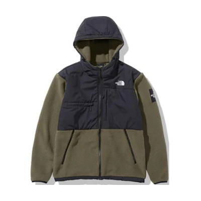 TNF Olive Colorblock Fitted Zip Hoodie Jacket NA72052-NT服装