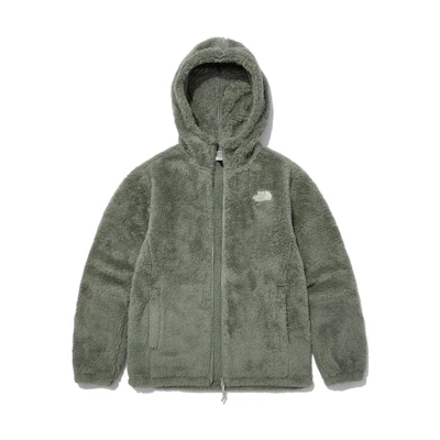 TNF Olive Green Logo Fleece Jacket Unisex NJ4FN56K