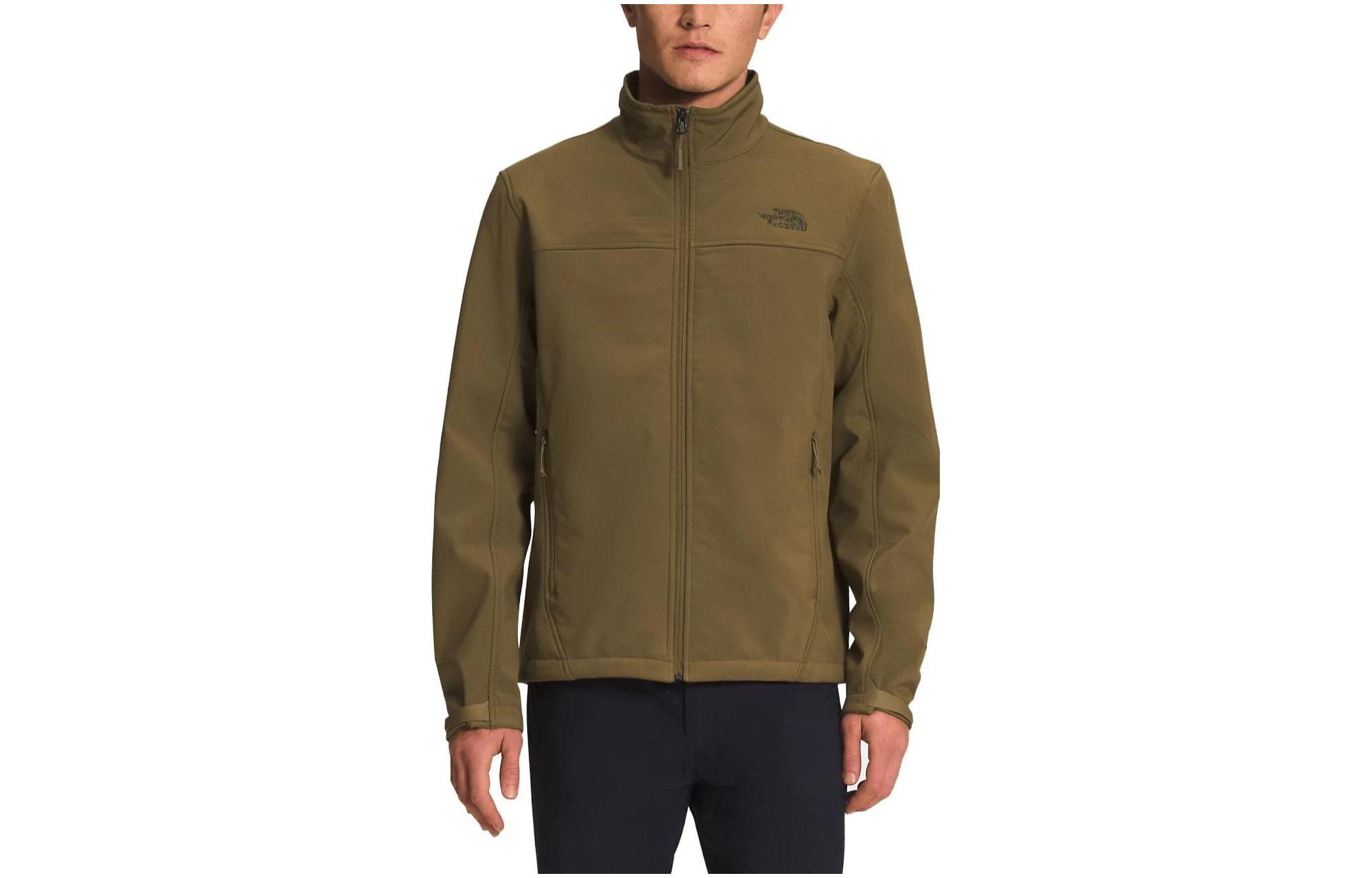 TNF Olive Green Logo Jacket - Warm and Comfortable NF0A2TBA-37U
