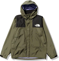 The North Face Olive Green Logo Print Casual Hooded Jacket NP12333-NT The North Face Olive Green Logo Print Casual Hooded Jacket NP12333-NT