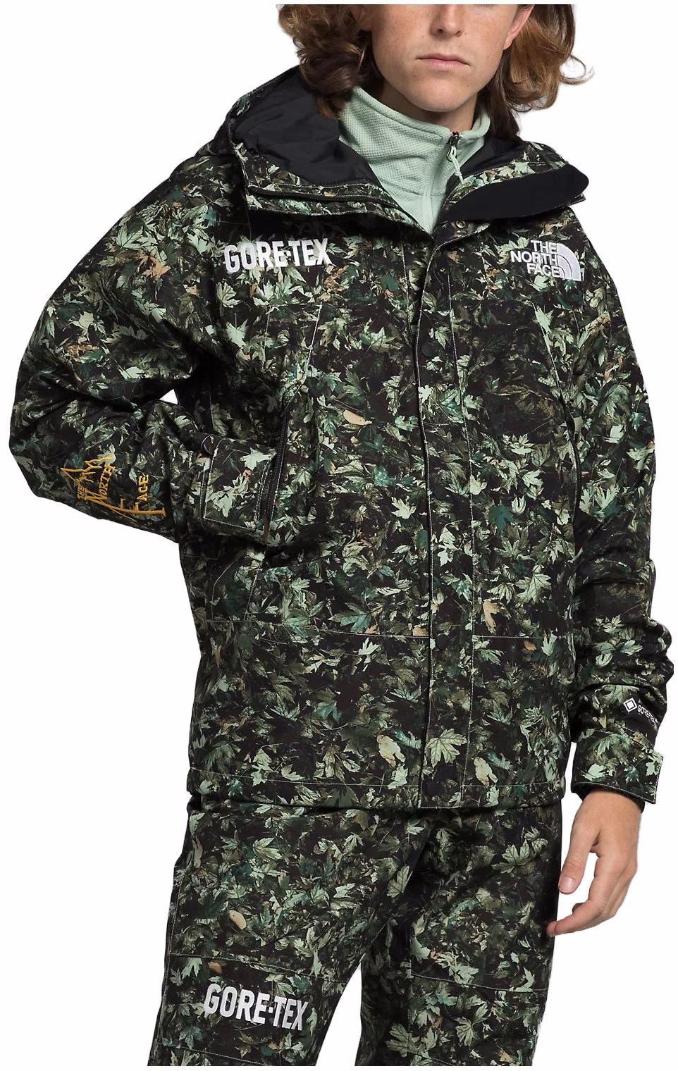 the-north-face-olive-green-logo-print-hooded-jacket-nf-0-a831-m-oph