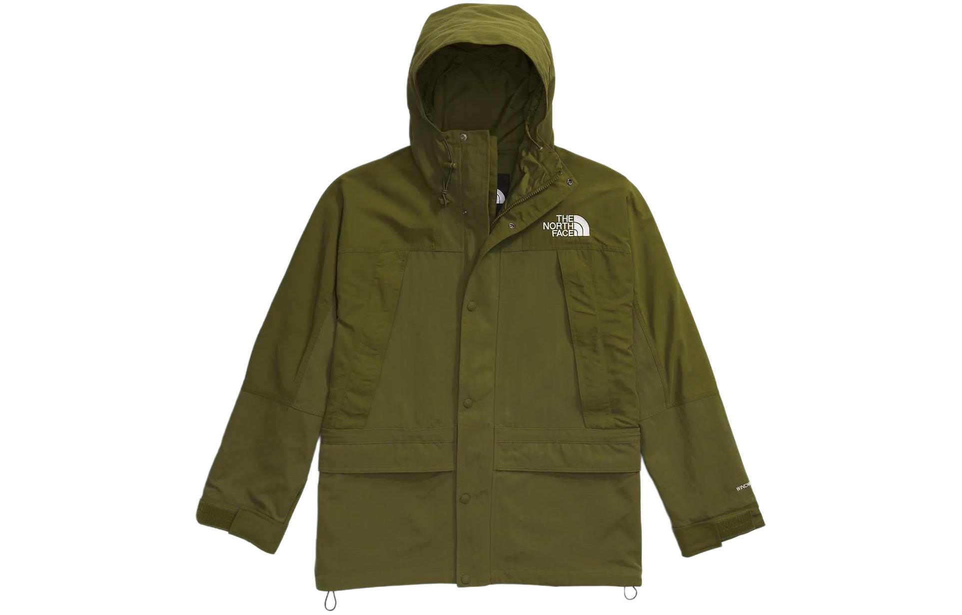 TNF Olive Green Outdoor Zip-Up Hoodie Jacket NF0A86ZT-PIB