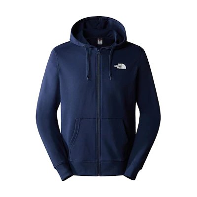 TNF Open Gate Solid Logo Hoodie Jacket Navy Blue NF0ACEP7-8K2