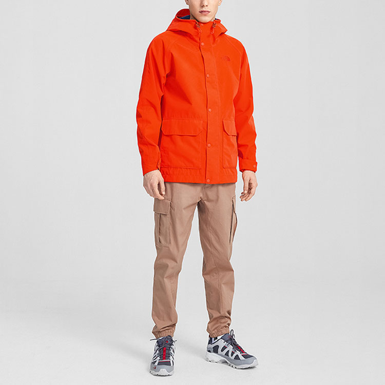 THE NORTH FACE Orange DryVent Waterproof Breathable Hooded Jacket NF0A4U8O-V3Q 圖 5
