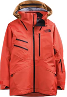 The North Face Orange Outdoor Hooded Jacket 4QXPTBV The North Face Orange Outdoor Hooded Jacket 4QXPTBV