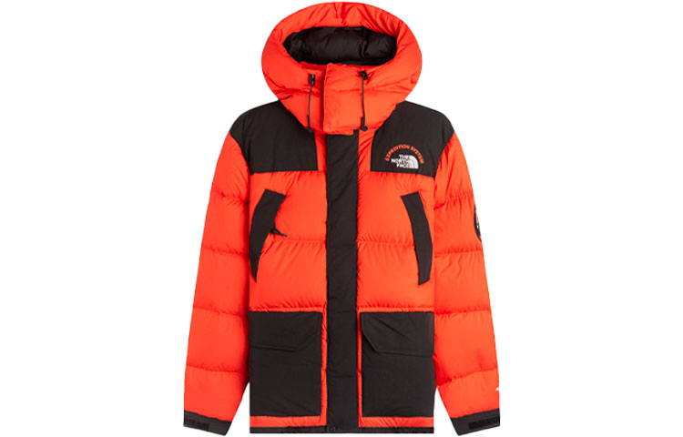 Order The North Face 橘色防水防風羽絨連帽外套 NF0A4QYF-R15