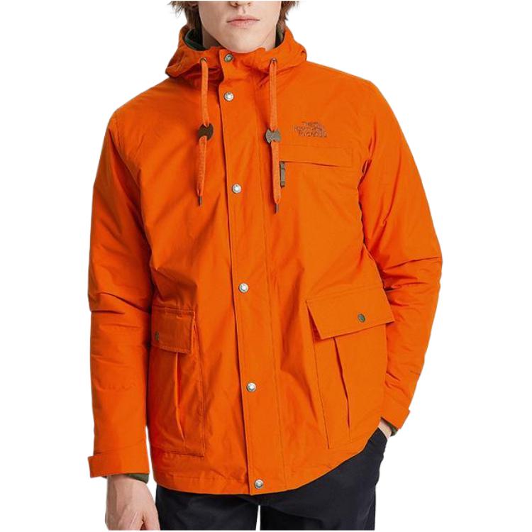 TNF Orange Waterproof Insulated Hooded Jacket NF0A4NBH-R16
