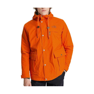 TNF Orange Waterproof Insulated Hooded Jacket NF0A4NBH-R16