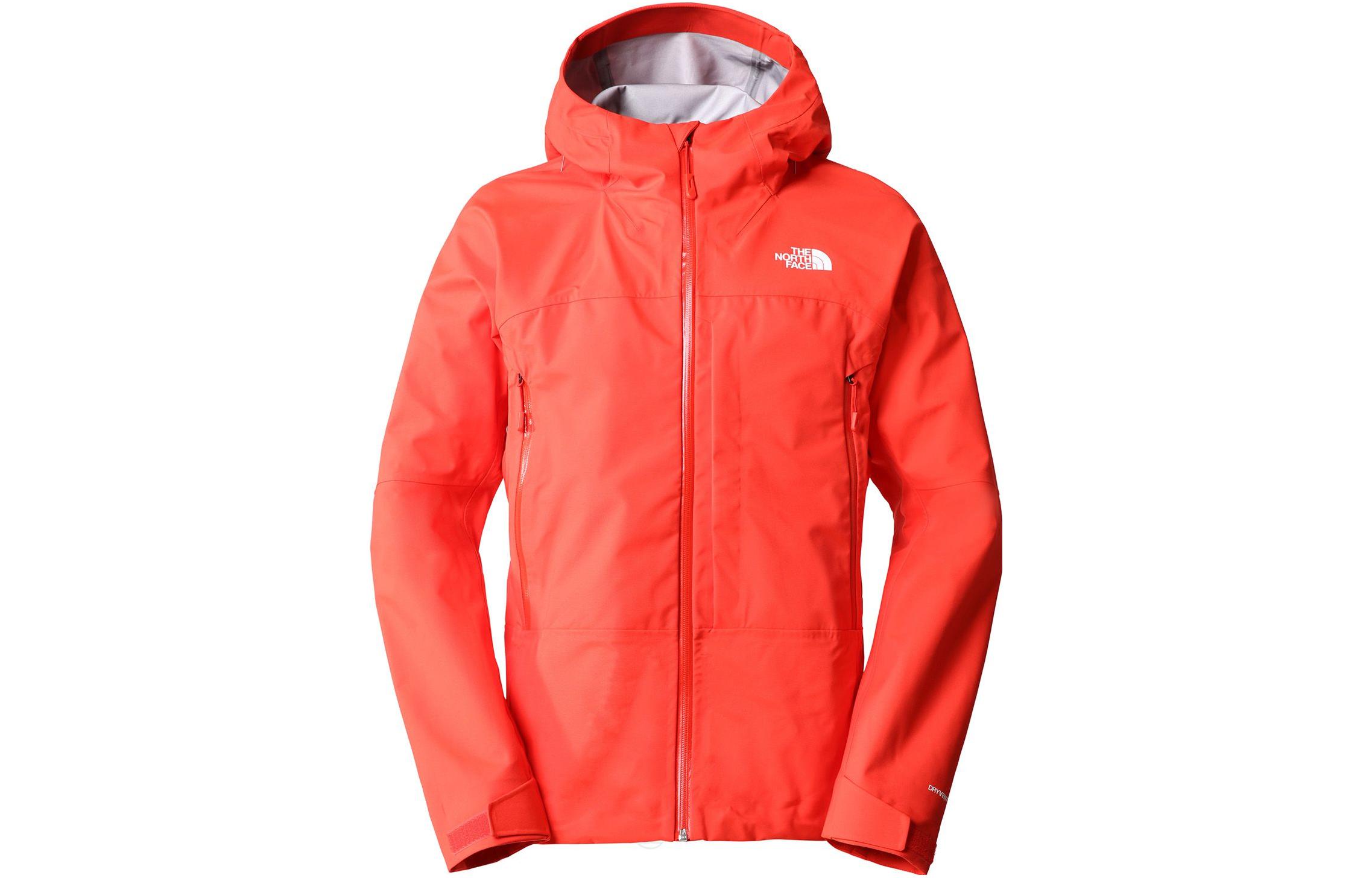 TNF Orange Waterproof Windproof Hooded Jacket NF0A7ZCI-15Q
