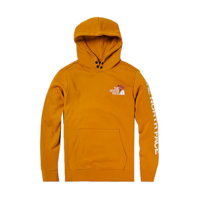 TNF Outdoor Casual Yellow Knit Hoodie Unisex 4NF8-HBX