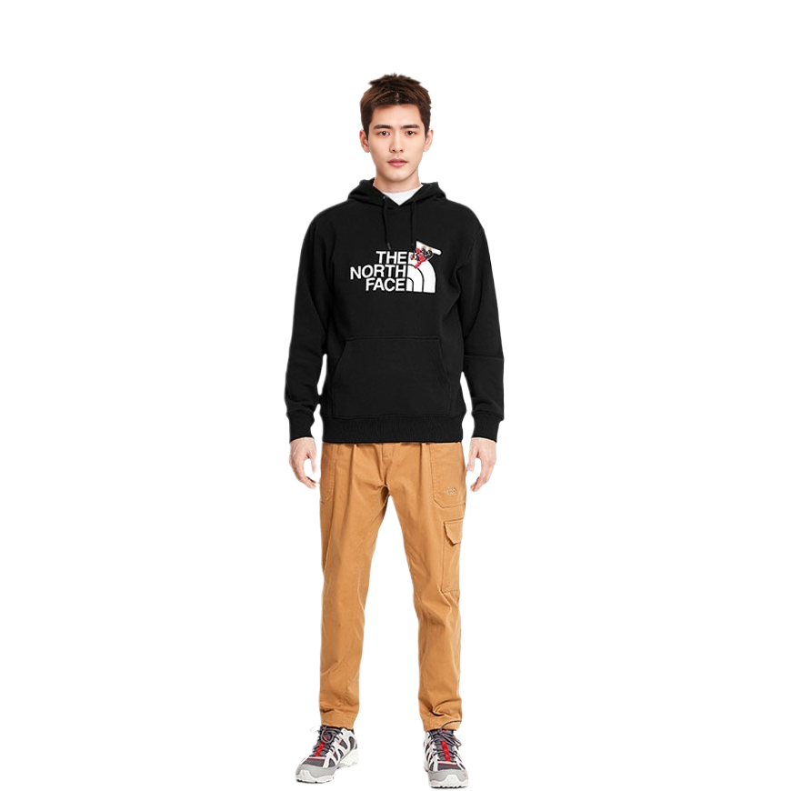 TNF Outdoor Cotton Fleece Hoodie Black (Unisex) NF0A5JVQ-JK3 圖 4