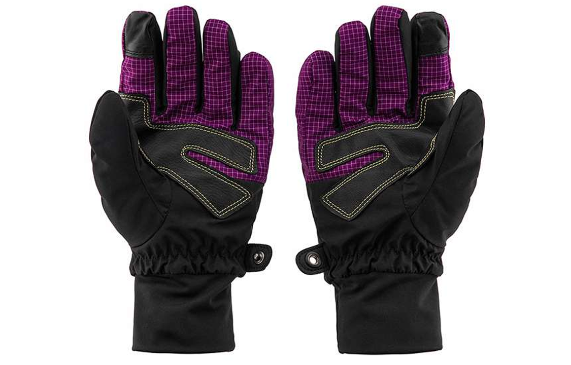 Lookbook 노스페이스 아웃도어 내구성 보온 장갑 퍼플 유니섹스 커플용 NF0A52SQ-GP5