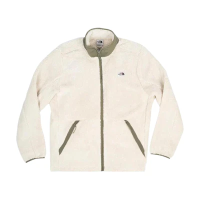 TNF Outdoor Fleece Jacket Ivory Color NF0A3YRT-U28