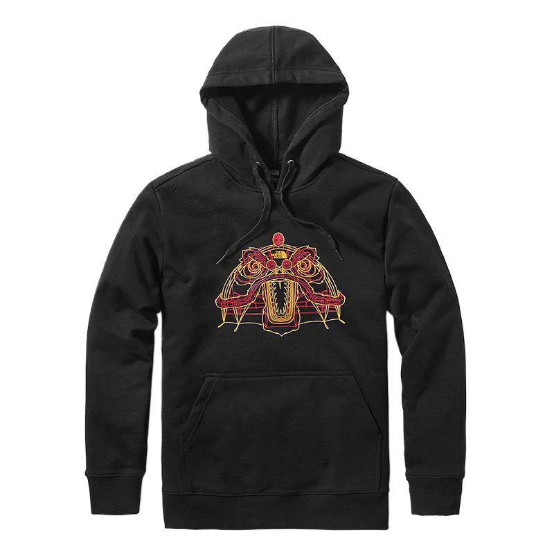 TNF Outdoor Graphic Hoodie Black Unisex - Comfortable & Breathable NF0A4UC6-JK3 圖 2