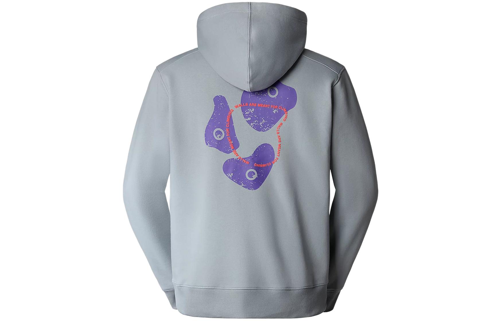 TNF Outdoor Graphic Hoodie Pullover - Gray NF0A880T-H5F