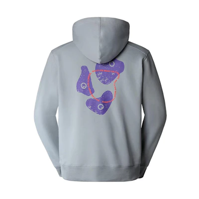 TNF Outdoor Graphic Hoodie Pullover - Gray NF0A880T-H5F