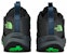 Kasut Santai Grip Luar The North Face 'Hitam Hijau' NF0A4MBW-KT0