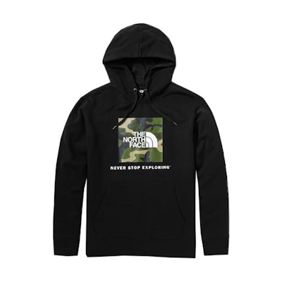 TNF Outdoor Hoodie Black Unisex Pullover Casual Wear NF0A5JVL-JK3