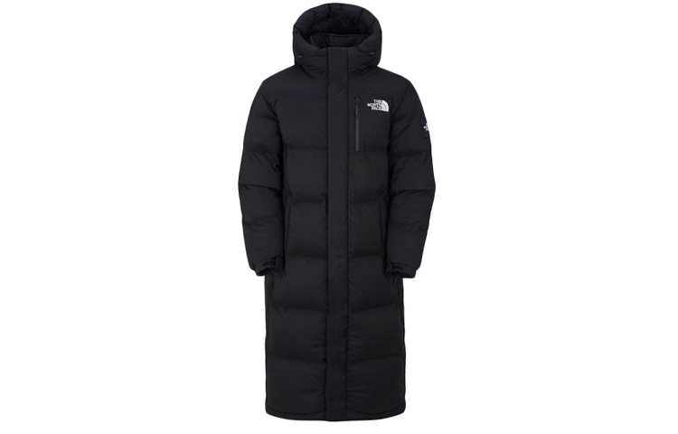 TNF Outdoor Logo Down Jacket Unisex Couple's Edition Black NC1DM00A