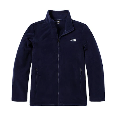 TNF Outdoor Logo Fleece Jacket Deep Blue NF0A4U86-L4U