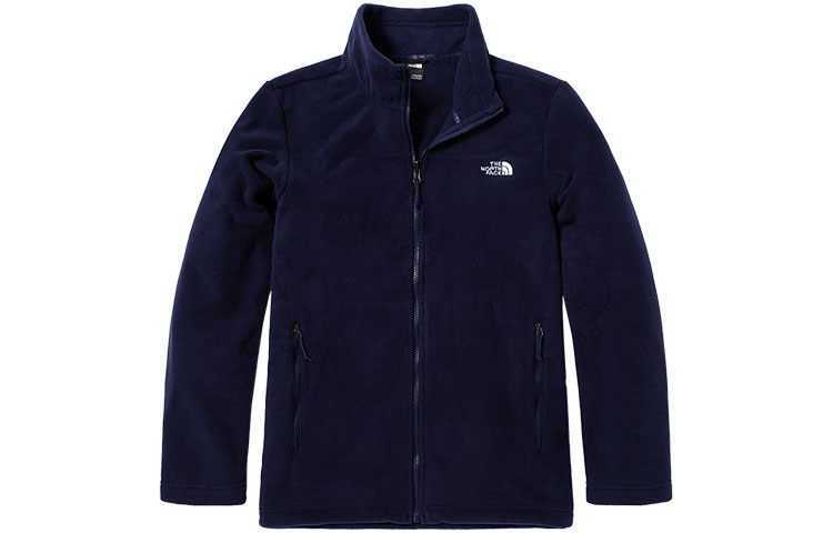 TNF Outdoor Logo Fleece Jacket Deep Blue NF0A4U86-L4U 圖 2