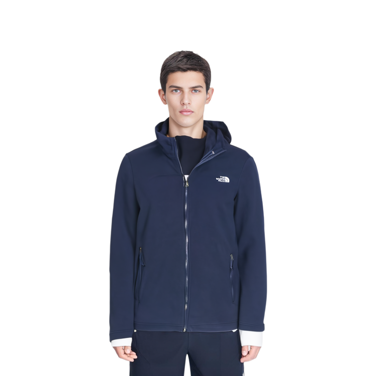 TNF Outdoor Logo Fleece Jacket Deep Blue NF0A4U86-L4U 圖 6
