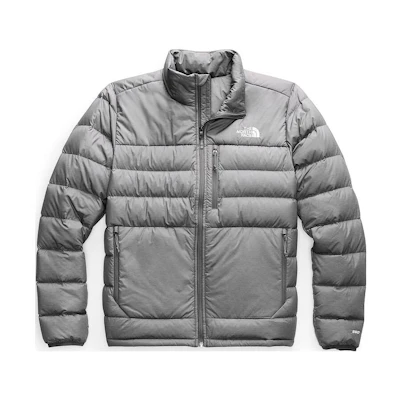 TNF Outdoor Logo Print Full-Zip Down Jacket for Men NF0A4R29-DYY