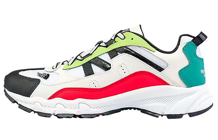 The North Face Archive Trail Kuna Crest Sneakers 'Tnf White Teal Neon Green'