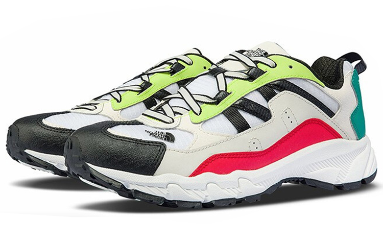 The North Face Archive Trail Kuna Crest Sneakers 'Tnf White Teal Neon Green' 圖 2