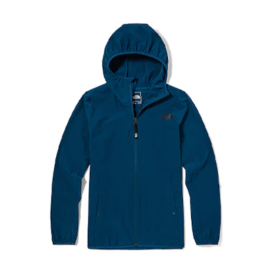 TNF Outdoor Water-Repellent Hooded Jacket - Dark Blue NF0A5B3Y-BH7