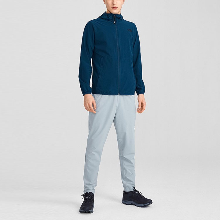 TNF Outdoor Water-Repellent Hooded Jacket - Dark Blue NF0A5B3Y-BH7 圖 5