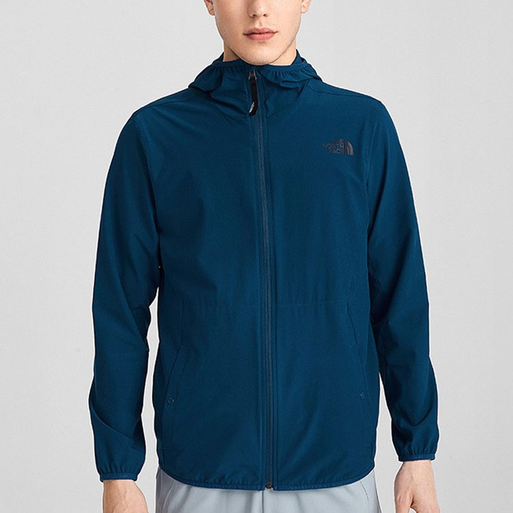 TNF Outdoor Water-Repellent Hooded Jacket - Dark Blue NF0A5B3Y-BH7 圖 8