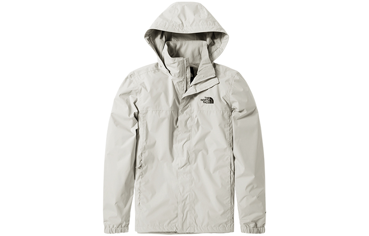 TNF Outdoor Waterproof Breathable Hooded Jacket Grey 49F7-9B8