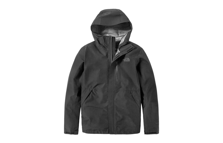 TNF Outdoor Waterproof Breathable Jacket - Black 46LB-JK3